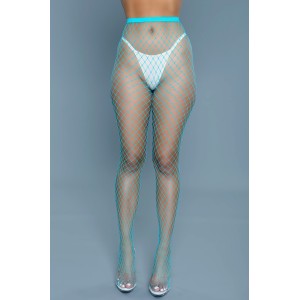 2303 Cant Back Down Pantyhose Turquoise (size: Os)