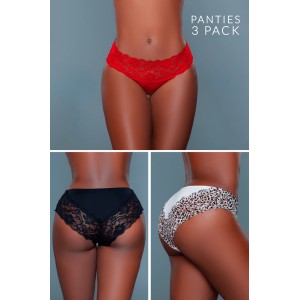 2210 Arlo Bikini Panty 3 Pack (size: S)
