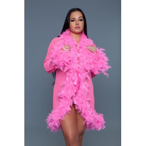 Bw834snp Lux Robe Neon Pink (size: Os)