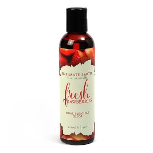 Intimate Earth Flavoured Lube Fresh Strawberries 120ml
