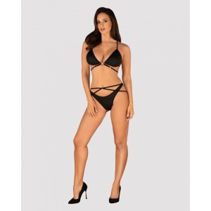 Obsessive -cobra Nive 2-pcs Set Black S/m