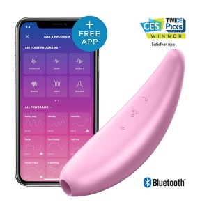 Satisfyer App Enabled Curvy 3+ Pink