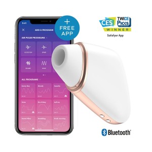 Satisfyer App Enabled Lover Triangle White