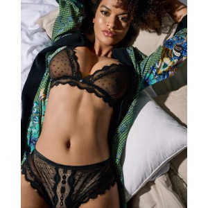 Obsessive -marrbel 2-pcs Set Black S/m