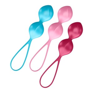 Satisfyer Balls (set Of 3) Double (6 Inch  2.79oz 5.30oz) (v Balls Set Of 3)