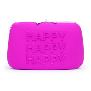 Happy Rabbit Happy Storage Zip Bag Large Purple
