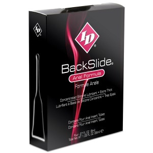 Id Backslide Anal Insert Tube 8 Ml (box Of 4)