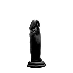 Real Rock Realistic Dildo 6 Inches Black
