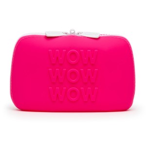 Happy Rabbit Wow Storage Zip Bag Small Pink