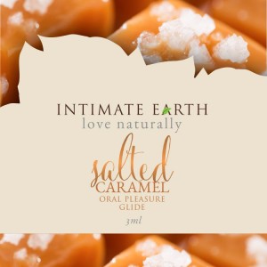 Intimate Earth Flavoured Lube Salted Caramel 3ml Foil
