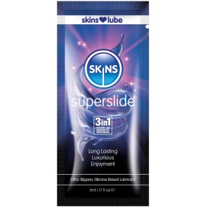 Skins Super Slide Silicone Based Lubricant 5ml Foil