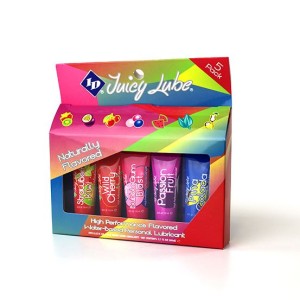 Id Juicy Lube Tube 12 Ml (assorted 5 Pack)