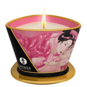 Shunga Massage Candle Aphrodisia (rose)
