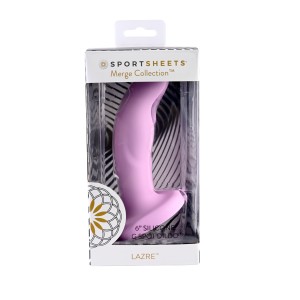 Sportsheets Merge Collection Lazre 6 Solid Silicone G-spot Dildo