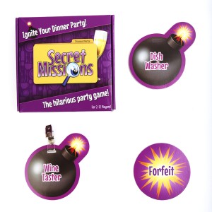 Secret Missions Dinner Party Game