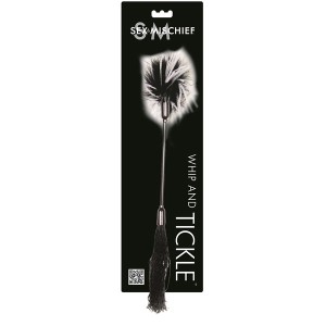 S&m Whipper Tickler Black & White