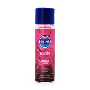 Skins Excite Tingling Water Based Lubricant 4.4 Fl Oz (130ml)