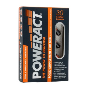 Poweract Pills 30 Pack