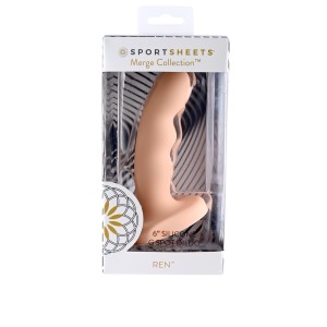 Sportsheets Merge Collection Ren 6 Solid Silicone G-spot Dildo