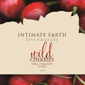 Intimate Earth Flavoured Lube Wild Cherries 3ml Foil