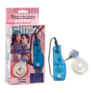 Elite 7x 7 Function Sexual Exciters Sapphire