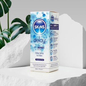 Skins Natural Delay Spray 30ml (fragrance Free)