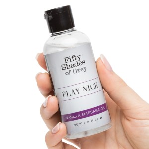 Fifty Shades Of Grey Play Nice Vanilla Massage Oil 90ml