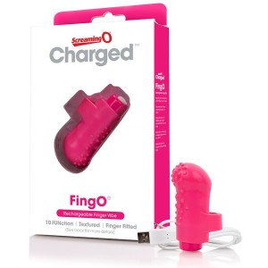 Screaming O Charged Fingo Mini Vibe Pink