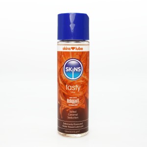 Skins Salted Caramel Water Based Lubricant 4.4 Fl Oz (130ml)