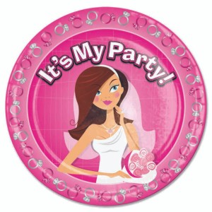 Bride To Be Party Plates