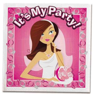Bride To Be Trivia Napkins