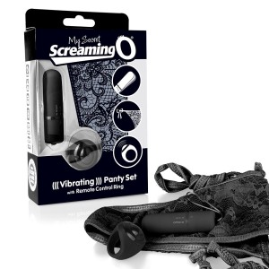 My Secret Screaming O Remote Control Panty Vibe (black Only)
