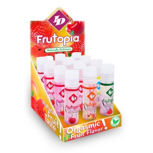 Full Display Of Id Frutopia 1 Fl Oz Pocket Bottle Display (with 12 Assorted 1 Fl Oz Bottles)