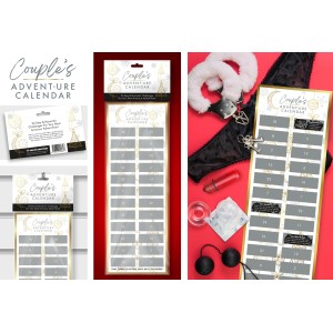 The Couples Advent-ure Scratch Calendar