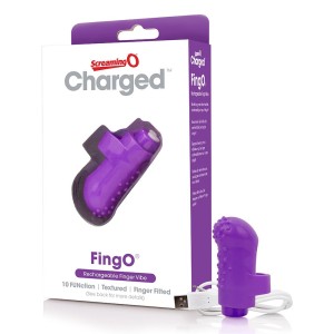 Screaming O Charged Fingo Mini Vibe Purple