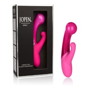 Opal By Jopen Vibrating Glass Massager Pink
