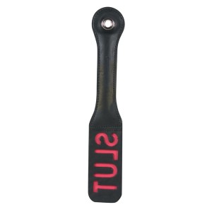 Sportsheets 12 Leather Slut Impression Paddle