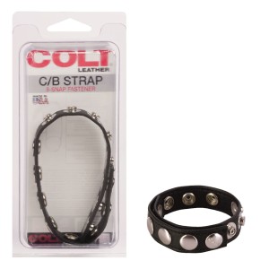 Colt 8 Snap Fastener C/b Leather Strap