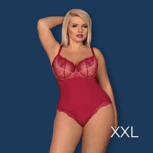 Obsessive Rosalyne Teddy Xxl Red