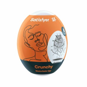 Satisfyer Masturbator Egg Single (crunchy) Orange