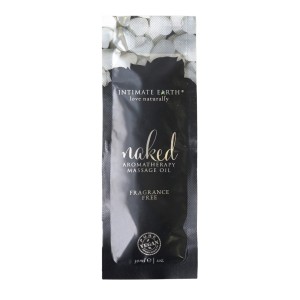 Intimate Earth Massage Oil 30ml/1 Oz Foil Naked