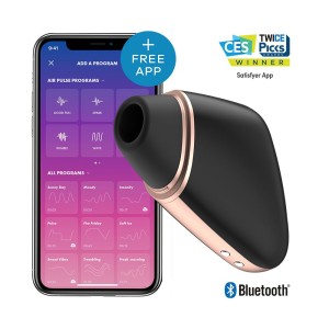 Satisfyer App Enabled Lover Triangle Black