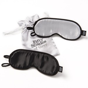 Fifty Shades Of Grey No Peeking Soft Twin Blindfold Set