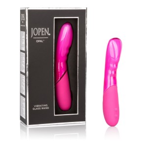 Opal By Jopen Vibrating Glass Wand Pink