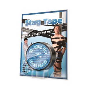 Tie Him Up Tape Stag Black