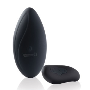 Screaming O Premium Ergonomic Remote Panty Set Black