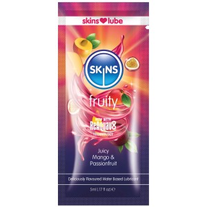 Skins Mango & Passionfruit Water Based Lubricant 5ml Foil