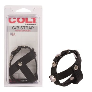 Colt Leather C/b H-piece Divider Strap
