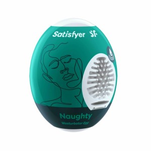 Satisfyer Masturbator Egg Single (naughty) Dark Green
