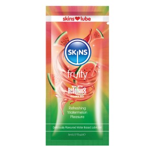 Skins Watermelon Water Based Lubricant 5ml Foil
